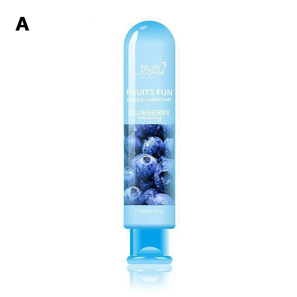 Edible Fruit Flavored Water-based Lubricant Easy To Clean Non Greasy