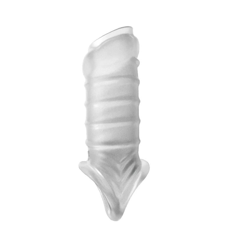 Reusable Delay Condom Sleeve for Men Adult Toys 55mm