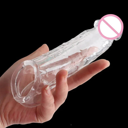 Reusable Sleeve Extender for Comfort and Delay Ejaculation