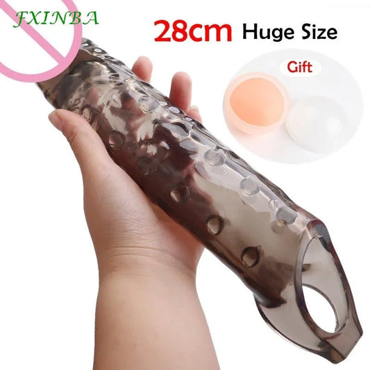 FXINBA 28cm Large Extender Sleeve for Enhanced Performance