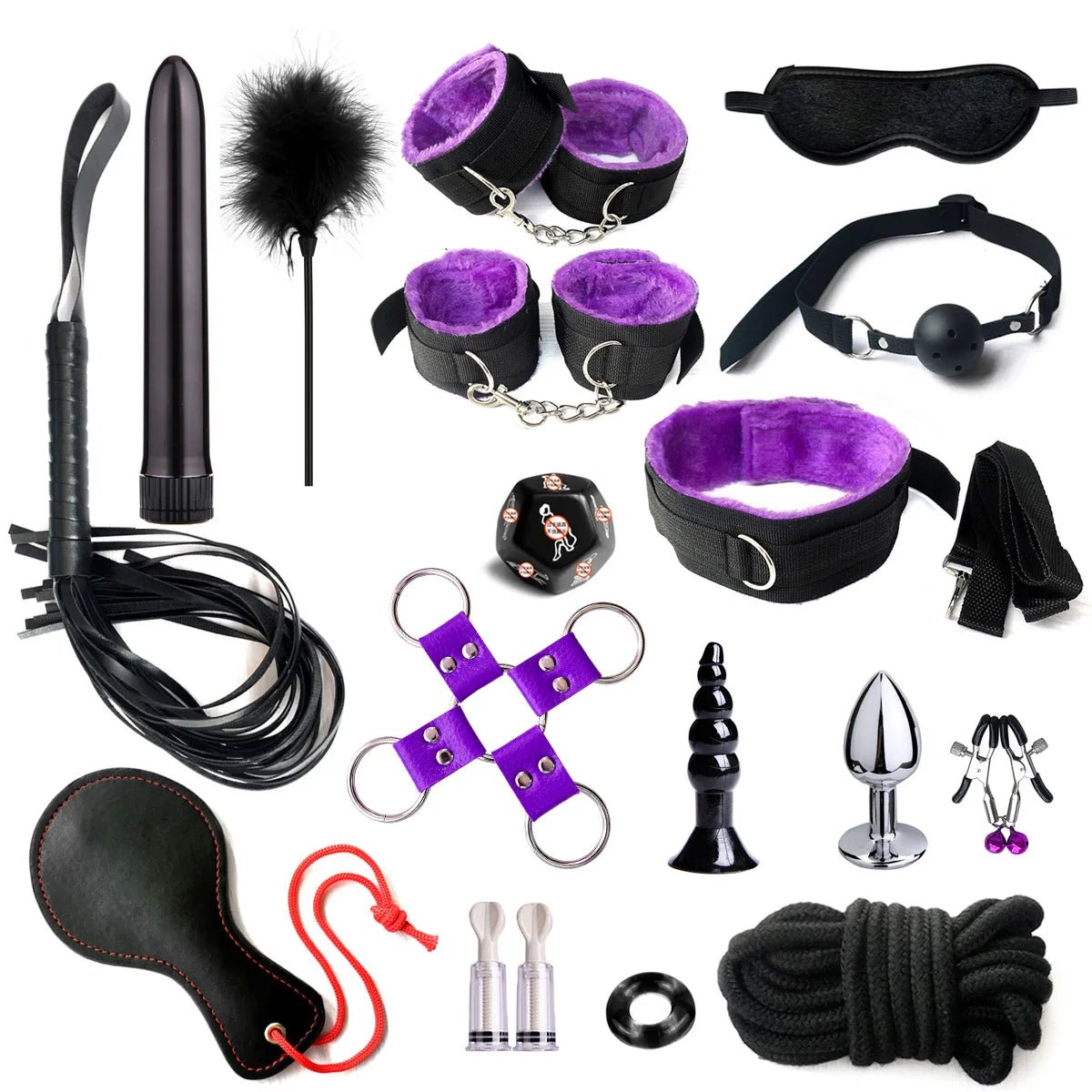 BDSM Love Set Bondage Kits Adult Toys for Women Pleasure