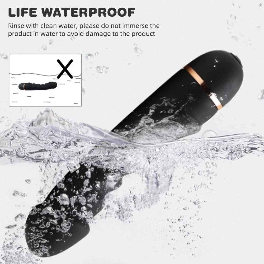 20 Modes Vibrator Soft Silicone G-spot Stimulator Bliss