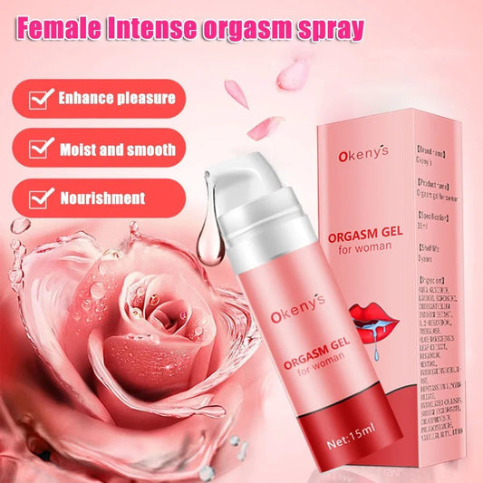 Orgasm Gel Libido Enhancer Spray for Intense Climax