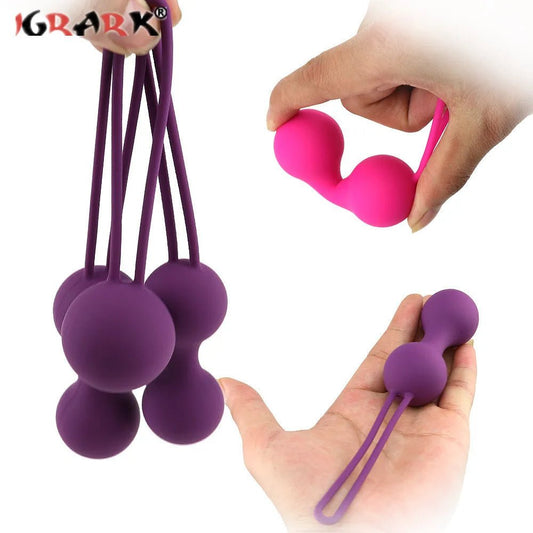 Tighten Ben Wa Muscle Trainer Kegel Ball Egg For Women Enhance Strength