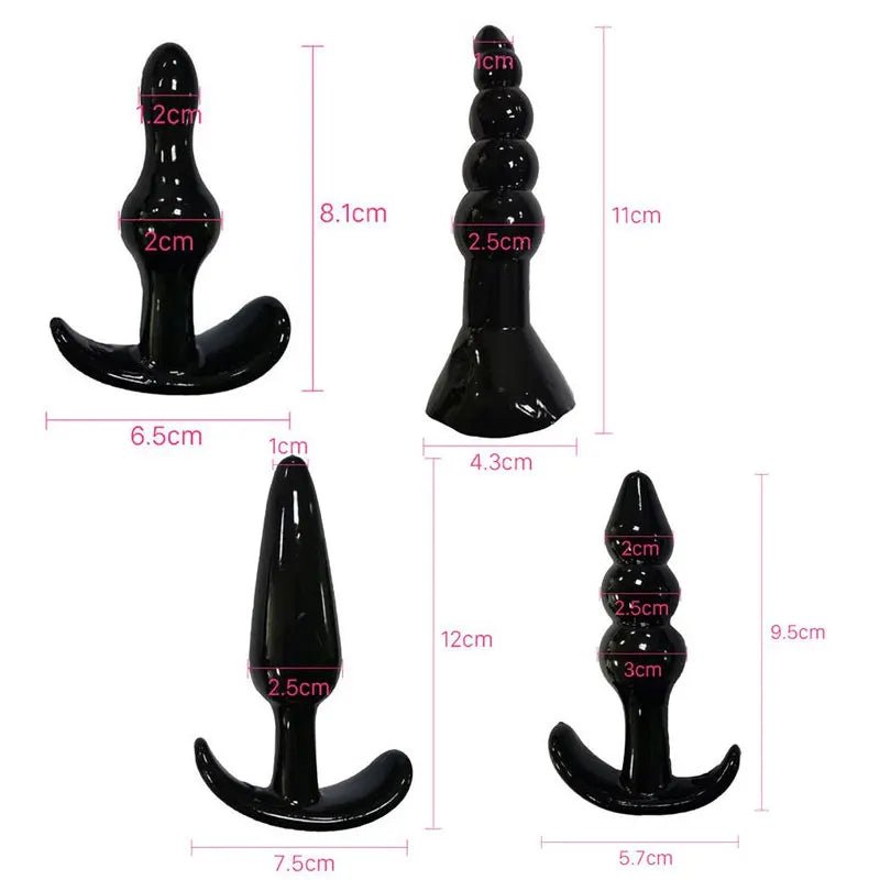 Butt Plug Dildo Anal Set |Silicone Butt Plug Dildo|Passionplayhousexxx
