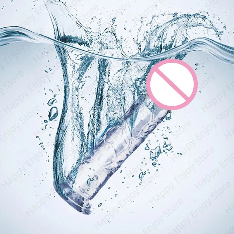 Transparent Realistic Toy Soft Crystal Jelly G Spot Delight