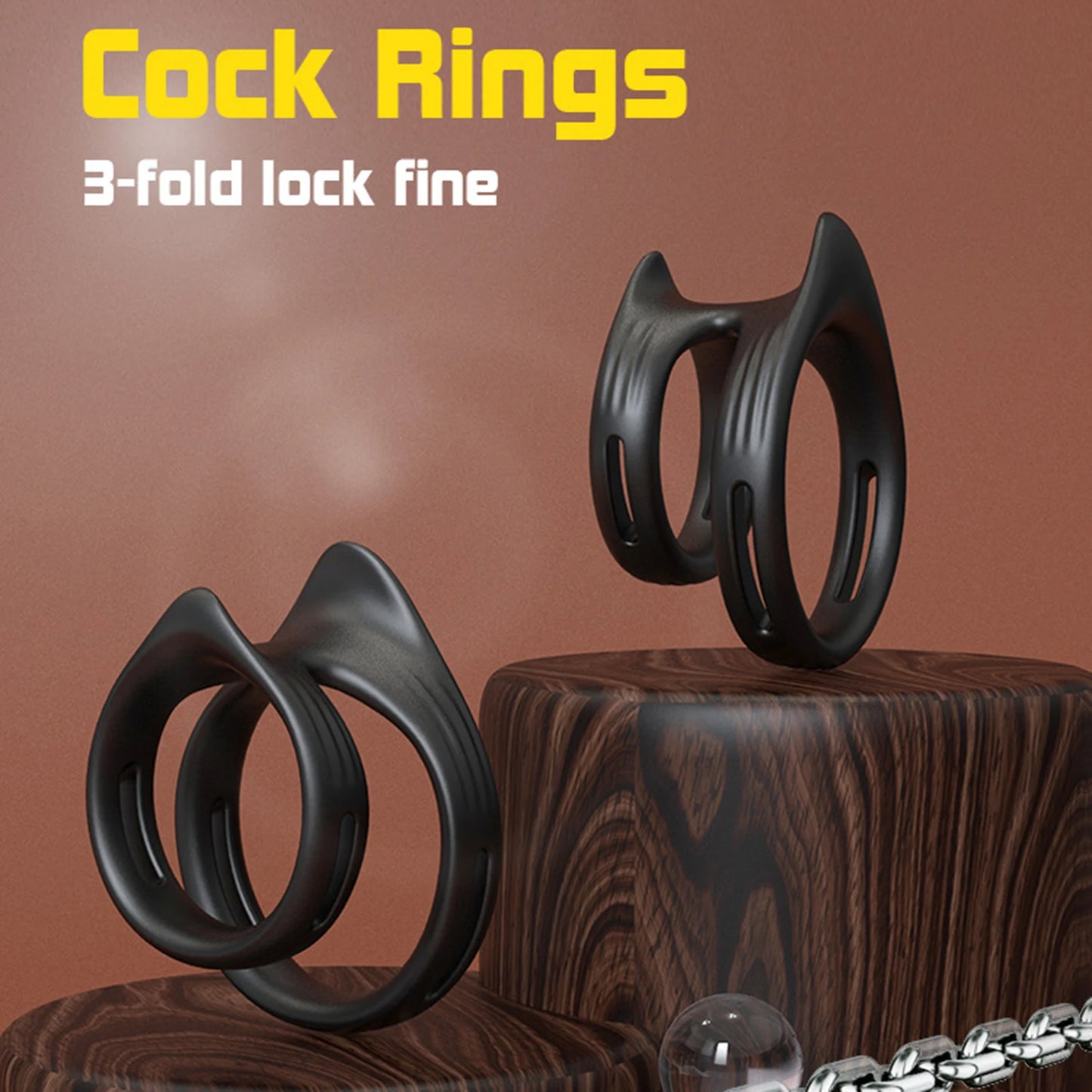 Soft Silicone Bondage Lock Device for Enhanced Pleasure