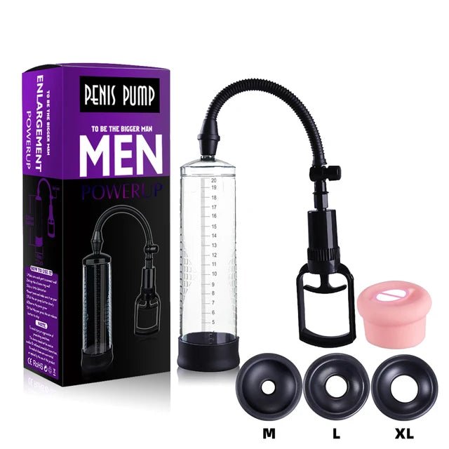 Male Vacuum Pump Increase Length Enhancement 18 Plus Device