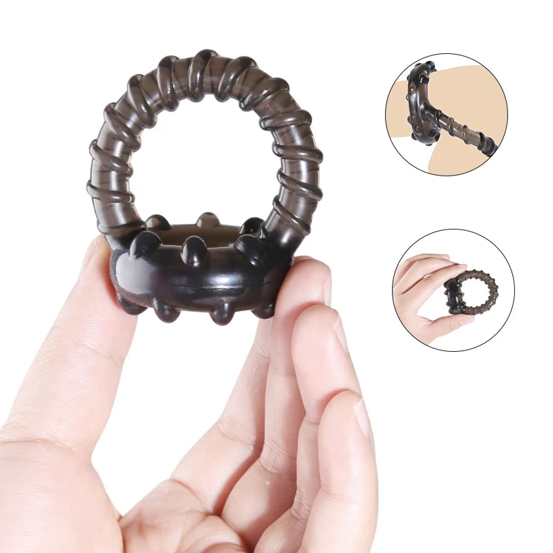 Silicone Sleeve Soft Realistic Extender for Pleasure
