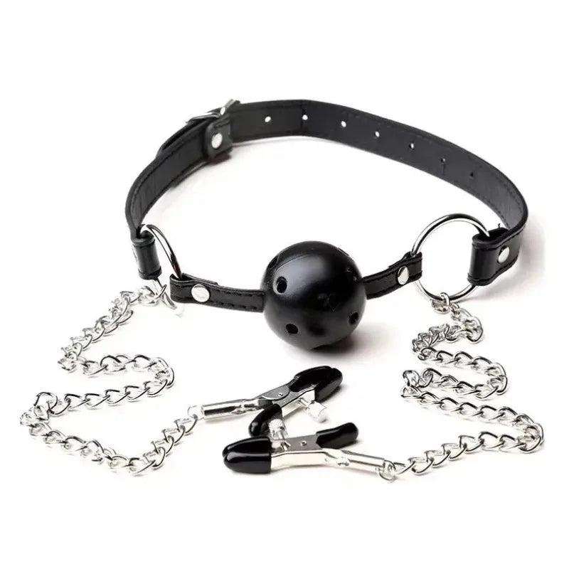 Nipple Clamps BDSM Bondage Set for Women Fetish Restraints Exotic