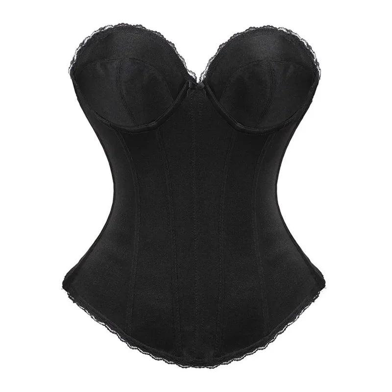 Corsets et Bustiers Top Overbust Mariage Bretelles de mariée Corset Lingerie
