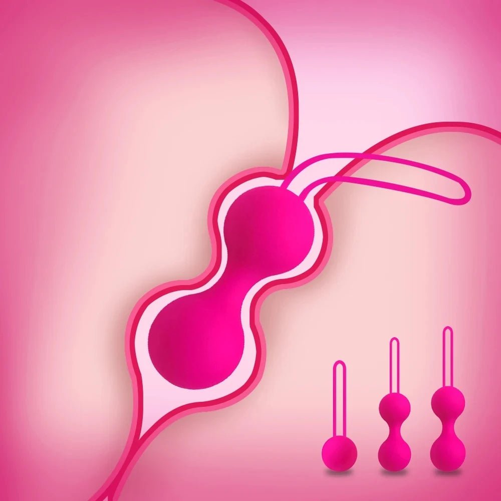 Beads Ball Toys for Women Silicone Kegel Balls for Fitness Fun