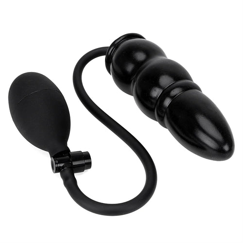 Inflatable Plug With Pump Dilator Prostate Massager Tool