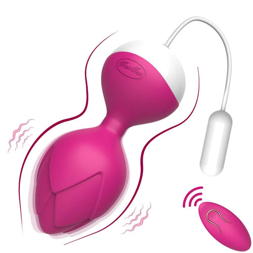 Remote Control Kegel Ball Trainer Wireless 10 Speeds Vibrator Use