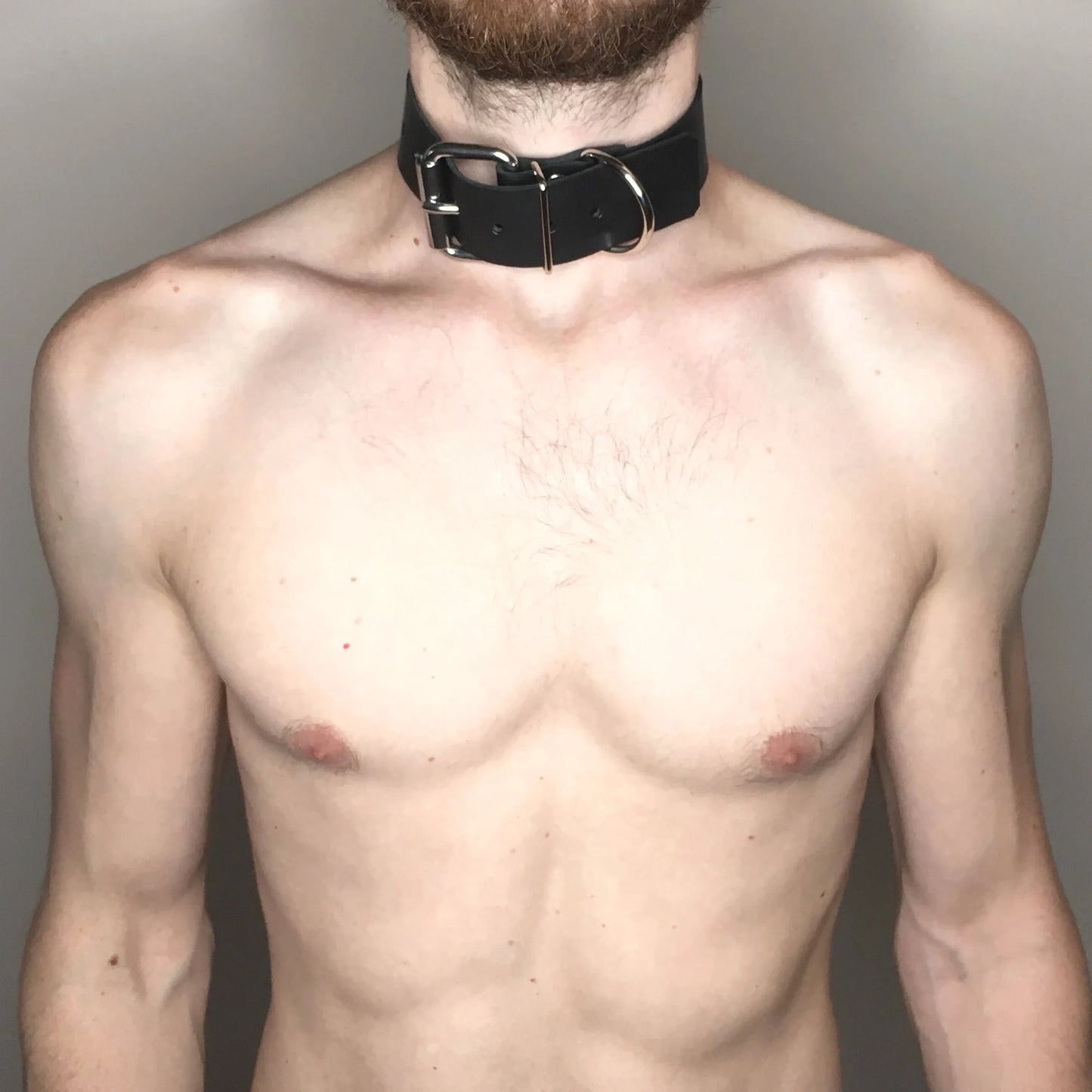 Harajuku Gothic Punk Bdsm Choker Collar Leather Harness
