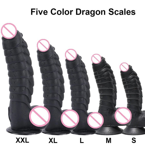 XXL Huge Realistic Dragon Scales With Suction Cup Enjoyment