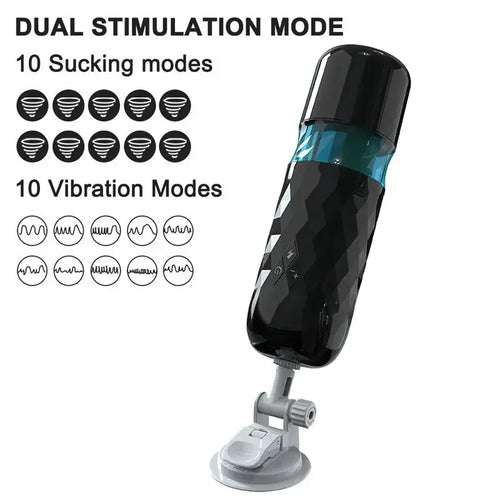 Vaginttes Men's Piston Automatic Electric Canned Tool for Pleasure