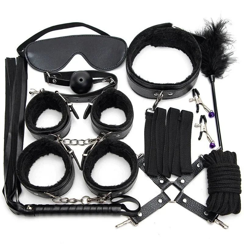 Adult Games Erotic Sex Toys BDSM Bondage Kit for Couples