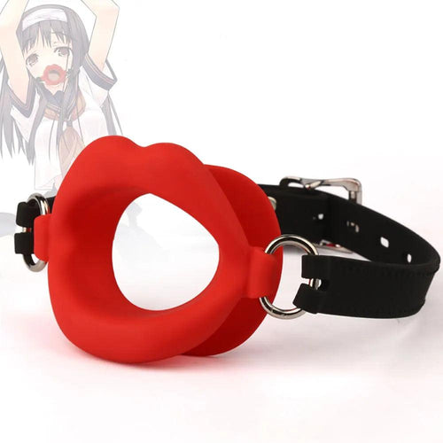 Silicone Oral Fixation Silicone O Ring Mouth Plug for Pleasure