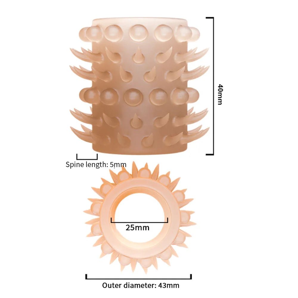 Silicon Ring Cage For Male Erection Delay Enhancement