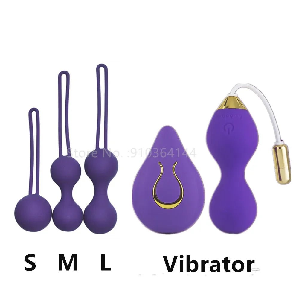 Vibrating Balls Stimulate Training Devices for Women's Wellness
