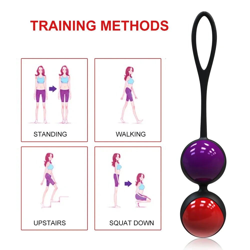 Kegel Balls For Women Tighten Exercise Trainer for Pelvic Health
