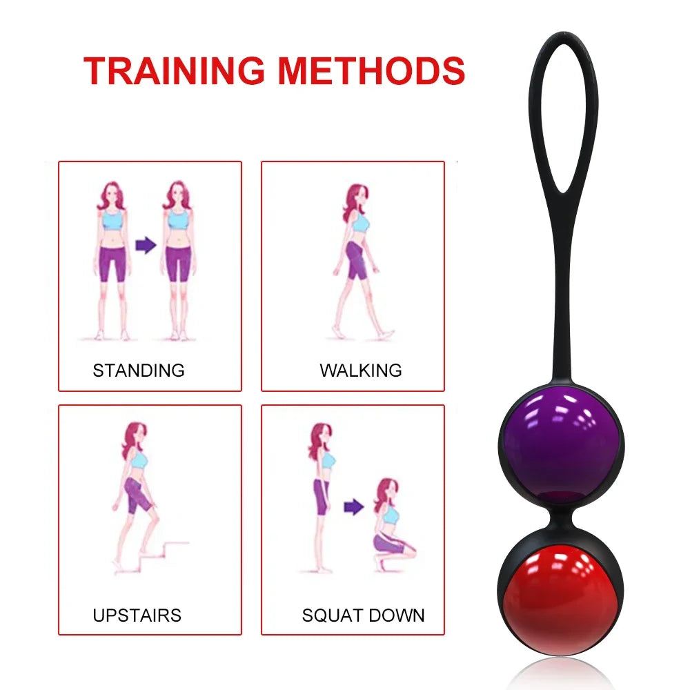 Kegel Balls For Women Tighten Exercise Trainer For Pelvic Health