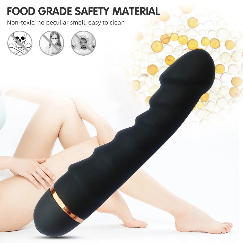 20 Modes Vibrator Soft Silicone G-spot Stimulator Bliss