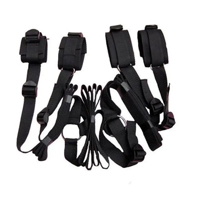 Adult Erotic Toy Handcuffs Ankle Cuffs BDSM Bondage Set