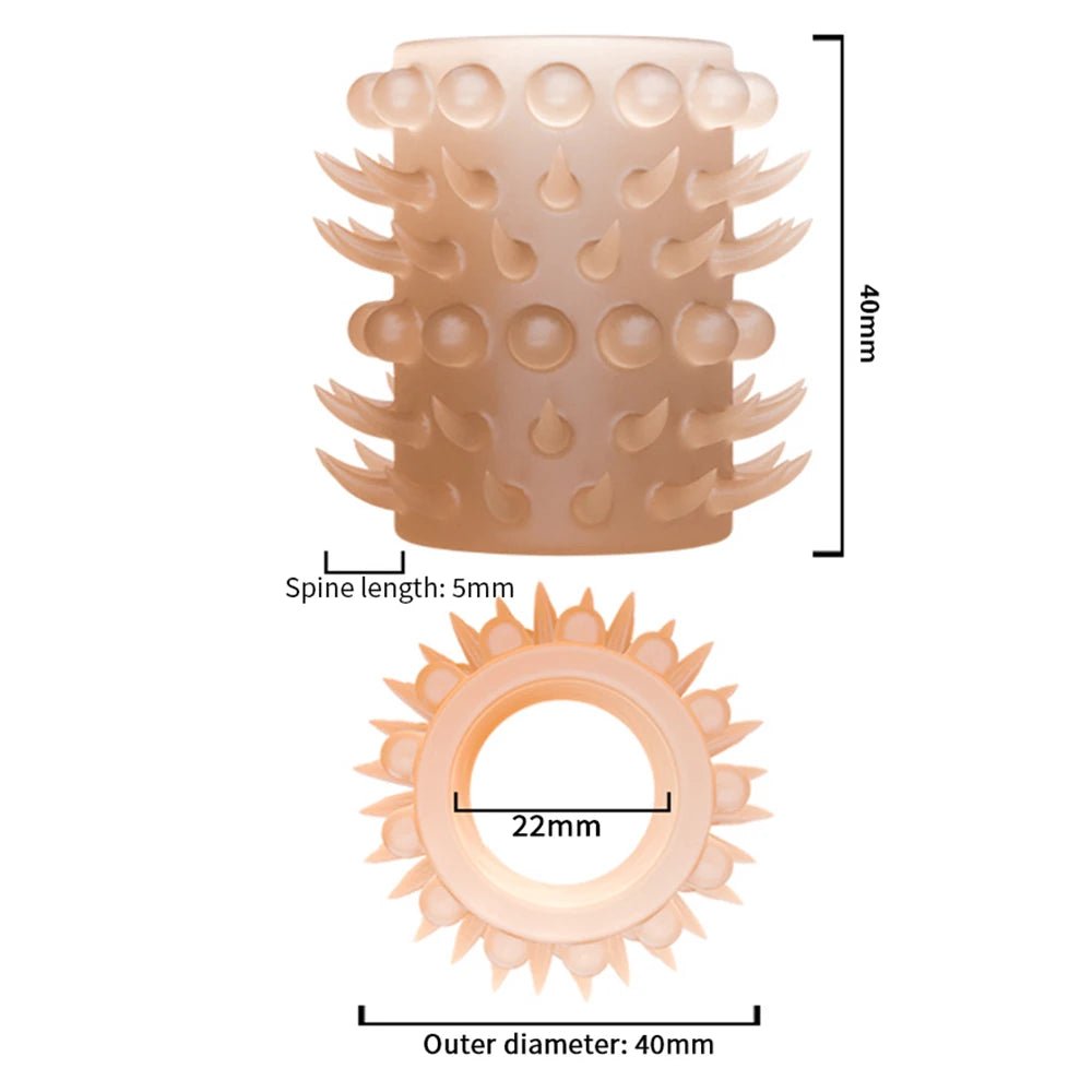 Silicon Ring Cage For Male Erection Delay Enhancement