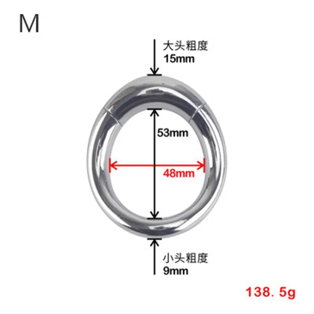 Magnet Ring Stainless Steel Cage for Erection Enhancement