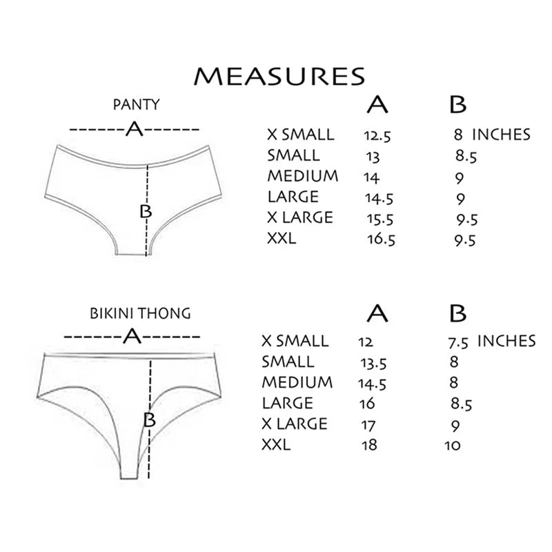 Custom Panty Thong Lingerie Personalised Funny Gift