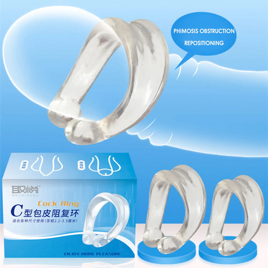 2pcs Male Sleeves Adult Toys for Enhanced Pleasure