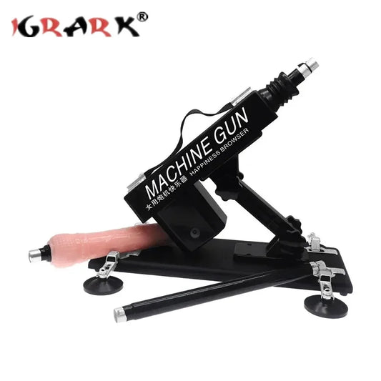 Adult Telescopic Machine 3XLR Kit Vibrators for Pleasure