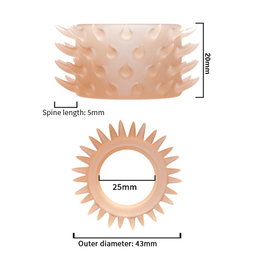 Silicon Ring Cage For Male Erection Delay Enhancement