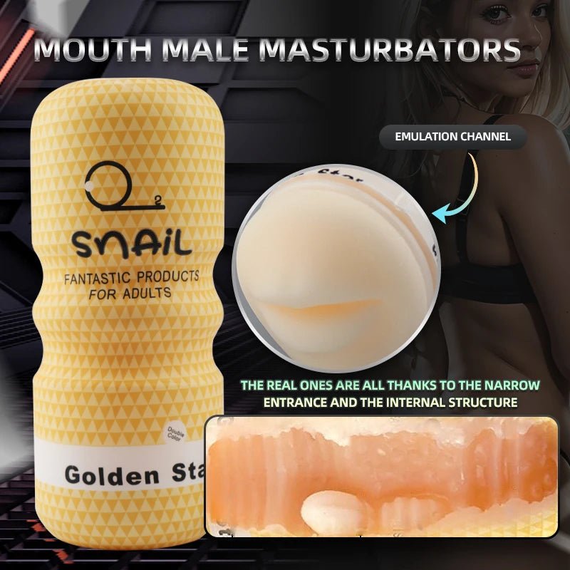 Soft Male Pleasure Cup Sucking Male Pleasure Enhancement 3 Ways