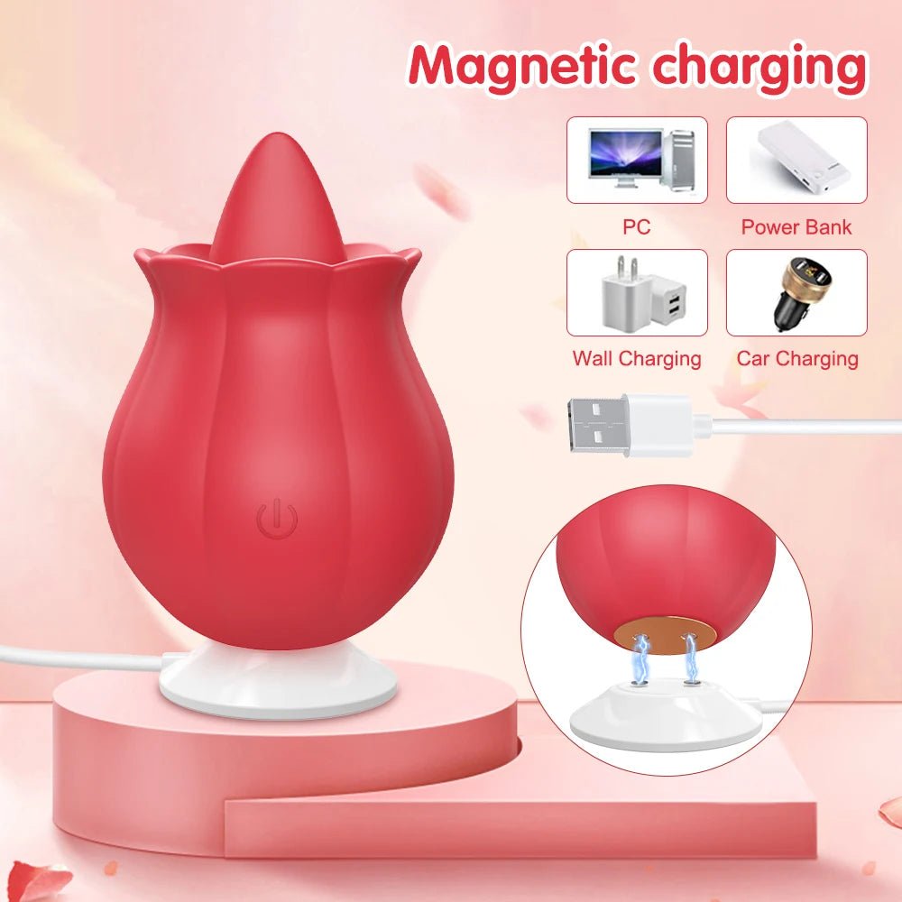 Tongue Licking Vibrator for Women Pleasure Toy Experience