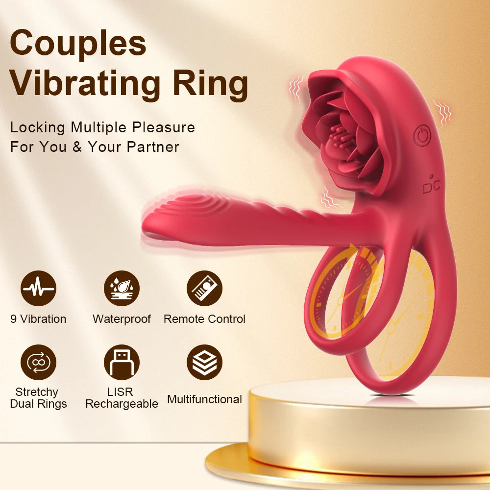 Couple Vibrator With Dual Motor For Ultimate Pleasure Device