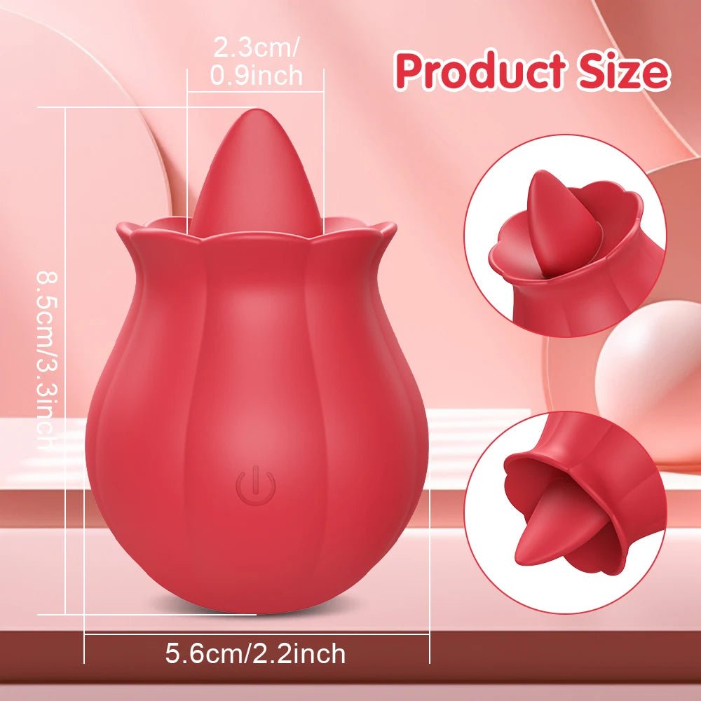 Tongue Licking Vibrator for Women Pleasure Toy Experience