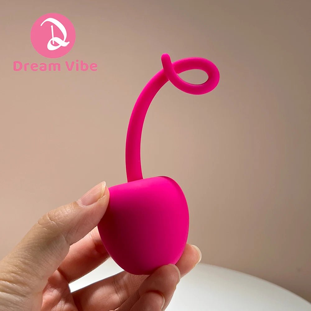 Apple Shape Single Kegel Ben Wa Geisha Ball for Fitness