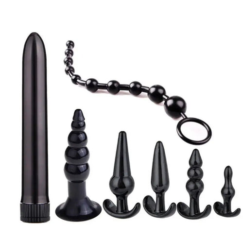 Butt Plug Dildo Anal Set |Silicone Butt Plug Dildo|Passionplayhousexxx