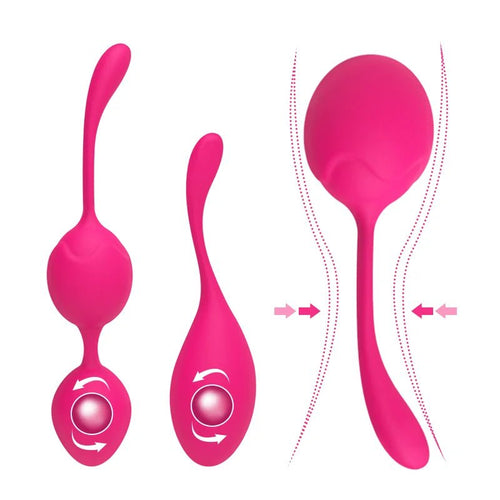Kegel Balls Silicone Ball Smart Geisha Trainer for Pelvic Health