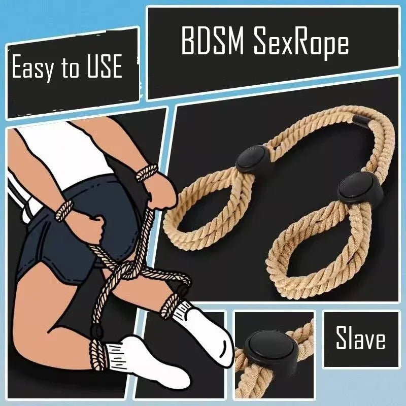 Sex Handcuff BDSM Hand Restraint Easy to Use Toy Binds