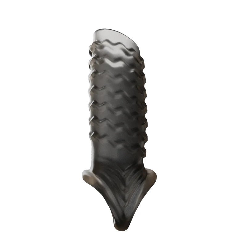 Reusable Delay Condom Sleeve for Men Adult Toys 55mm