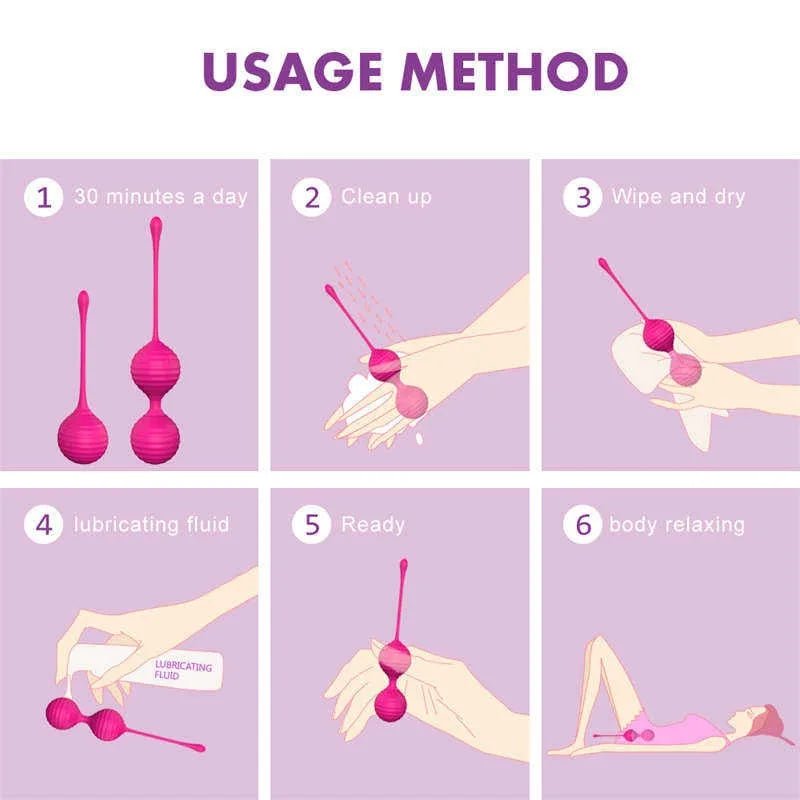 Silicone Smart Love Kegel Ball for Optimal Tightness and Wellness