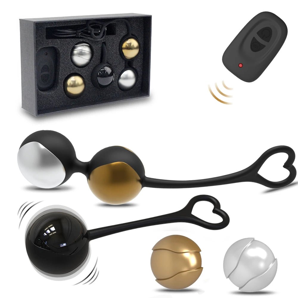Wireless Kegel Balls Vibrator For Women Tighten Exercise Fun
