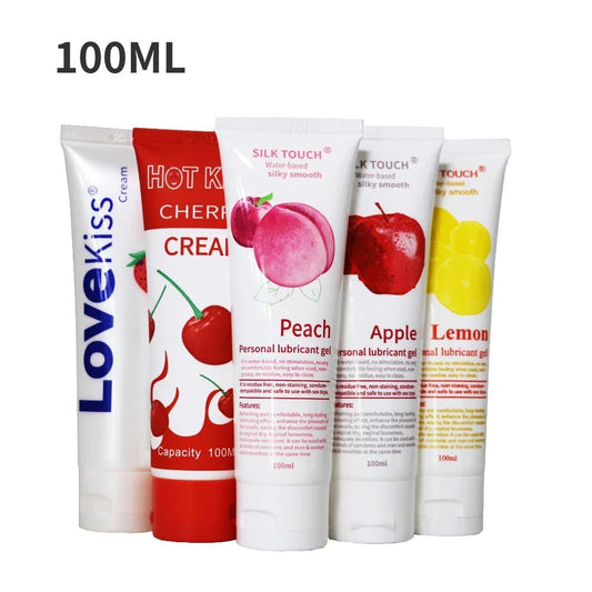 100ml Fruit Flavored Body Lubricant Gel for Intimacy