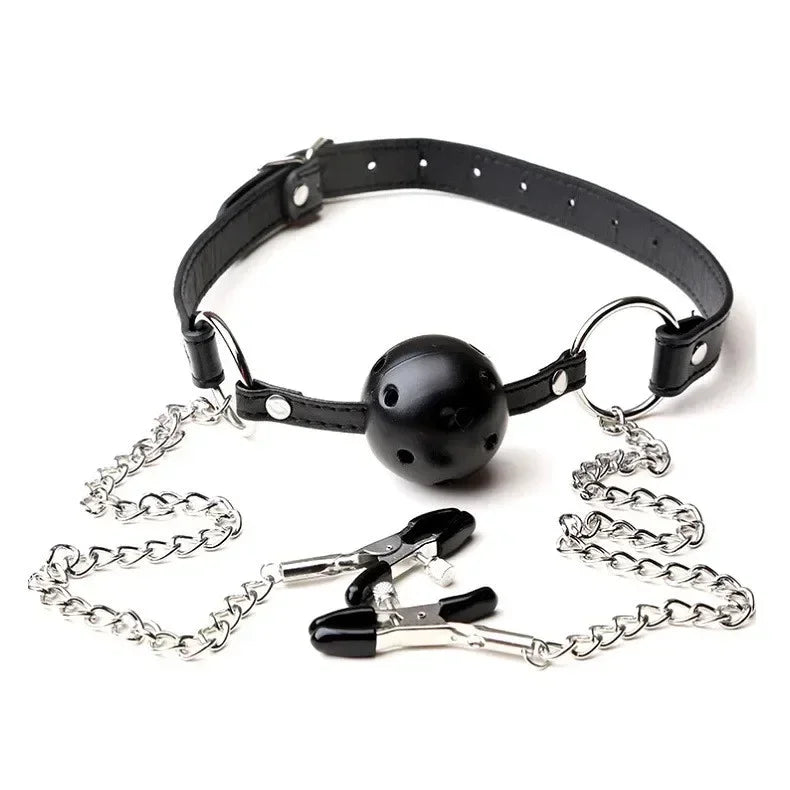 Nipple Clamps BDSM Bondage Set for Women Fetish Restraints Exotic