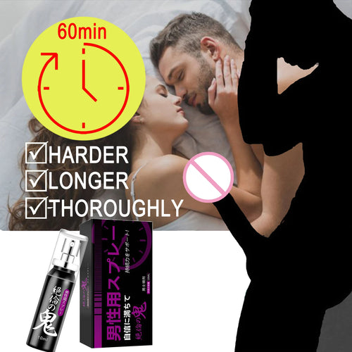 Growth Bigger Enlarger Delay Spray 60 Minutes for Men