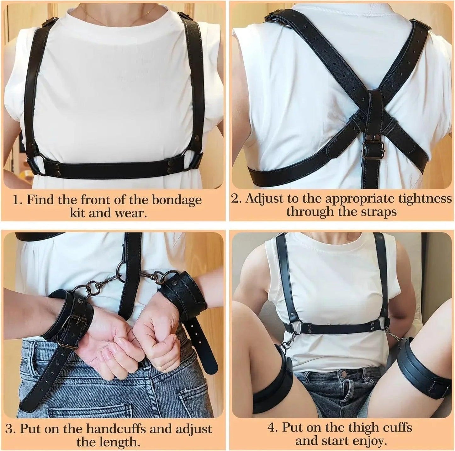 2025 New BDSM Sex Bondage Restraints Kit for Couples